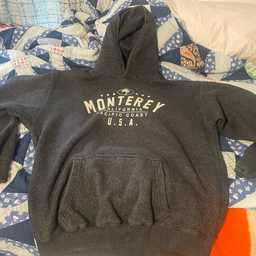 Charcoal gray Hoodie Sweater for Men